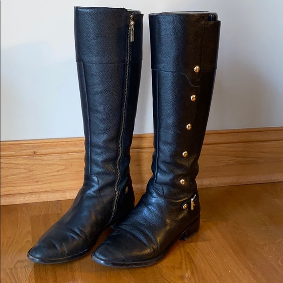 Michael kors boots with gold studs Clearance